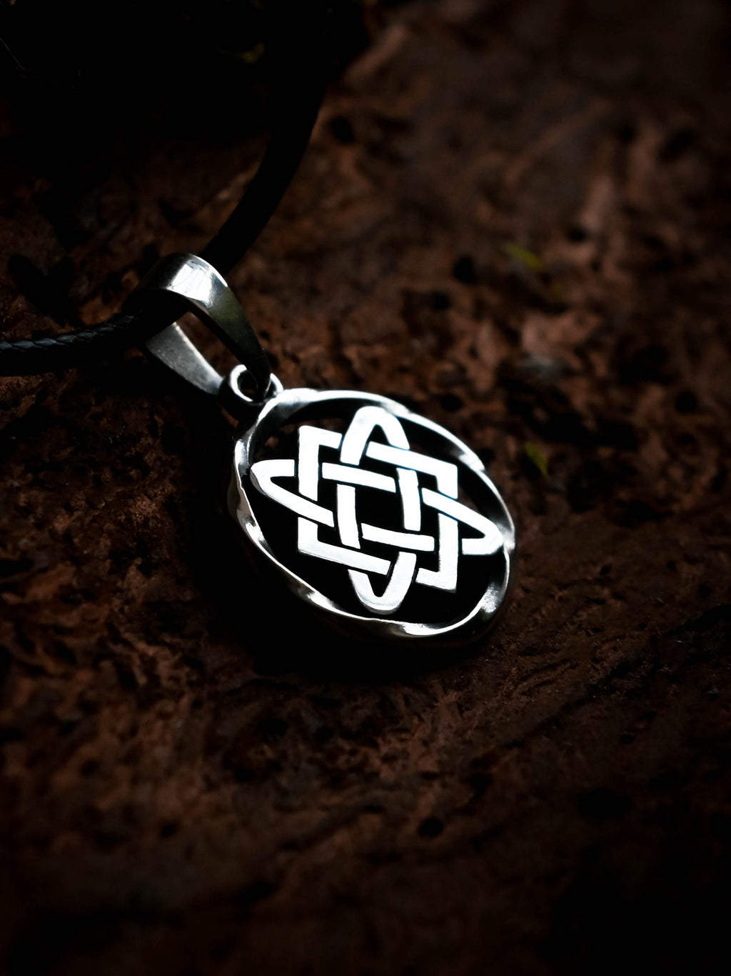 Star of Lada Amulet in Twisted Sterling Silver 925 — Slavic, Viking & Norse Symbol Pendant
