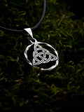 Celtic Knot Amulet in Twisted Sterling Silver 925 — Celtic, Viking & Norse Symbol Pendant