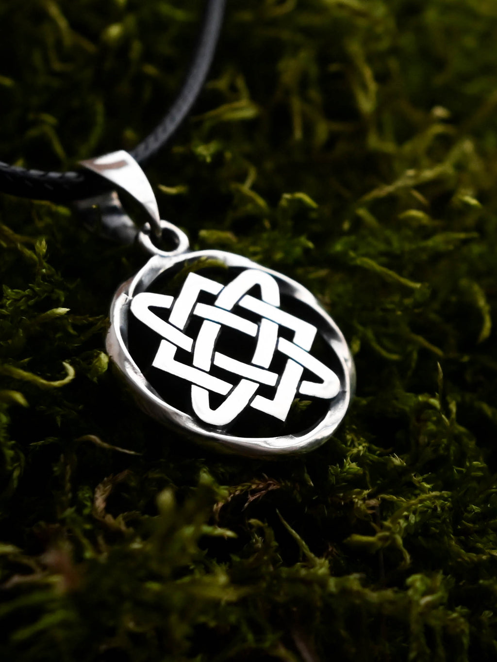 Star of Lada Amulet in Twisted Sterling Silver 925 — Slavic, Viking & Norse Symbol Pendant
