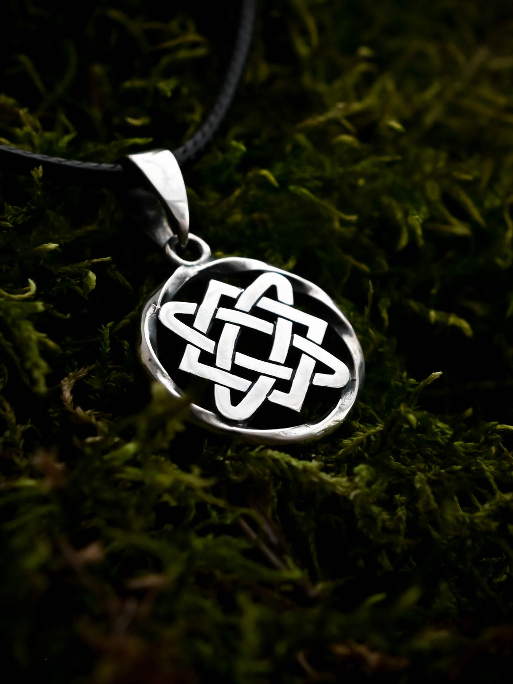 Star of Lada Amulet in Twisted Sterling Silver 925 — Slavic, Viking & Norse Symbol Pendant