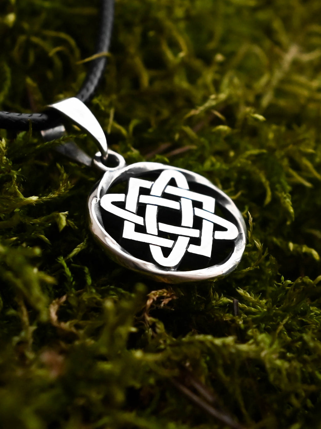 Star of Lada Amulet in Twisted Sterling Silver 925 — Slavic, Viking & Norse Symbol Pendant