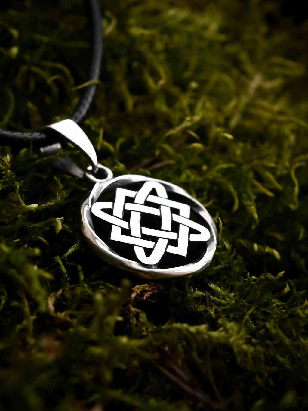 Star of Lada Amulet in Twisted Sterling Silver 925 — Slavic, Viking & Norse Symbol Pendant