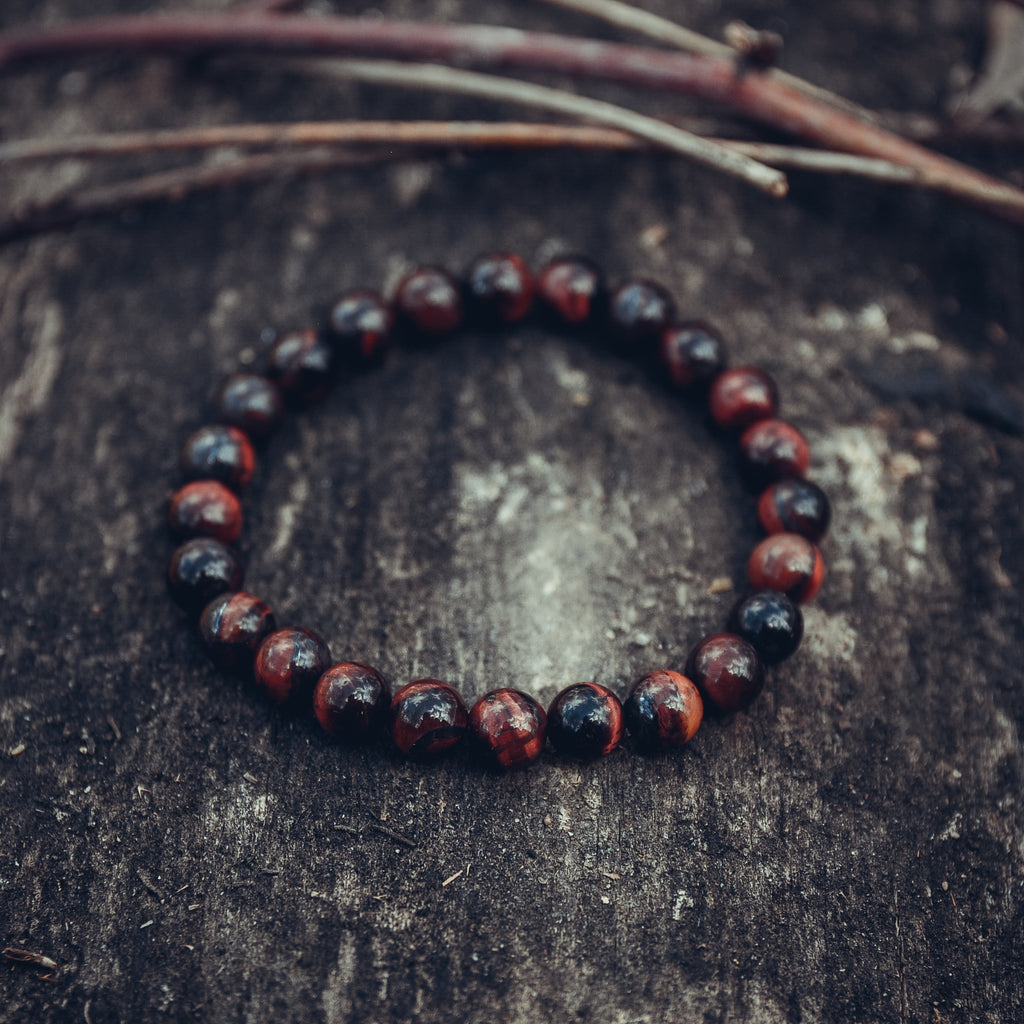 Ox Eye Stone Bracelet
