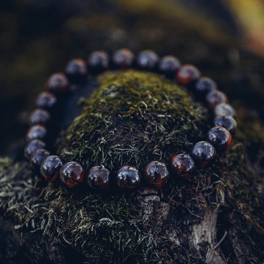 Ox Eye Stone Bracelet