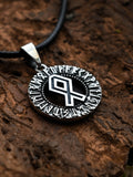 Othala Rune Amulet, Elder Futhark, Sterling Silver 925 — Viking & Norse Symbol Pendant