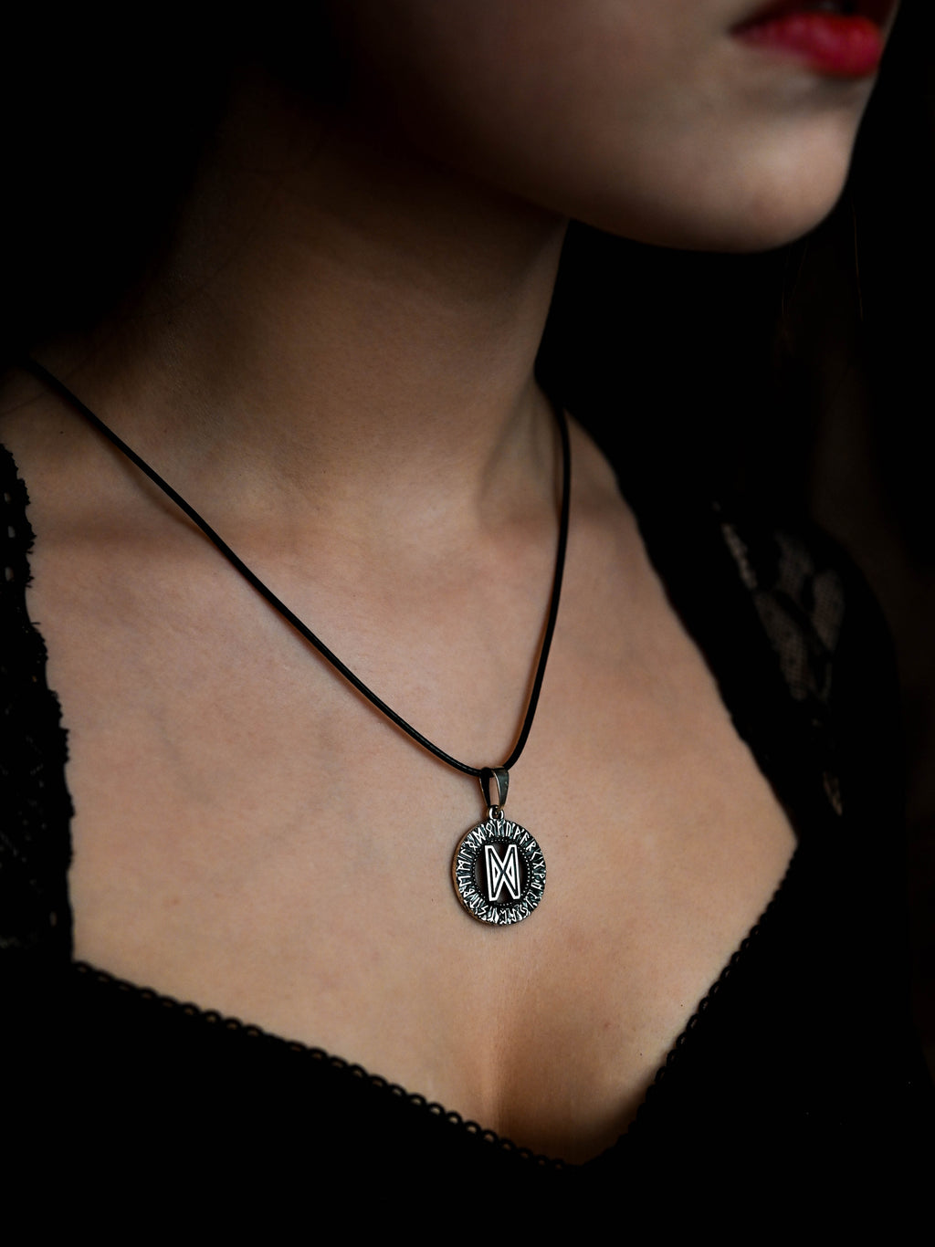 Dagaz Rune Amulet, Elder Futhark, Sterling Silver 925 — Viking & Norse Symbol Pendant