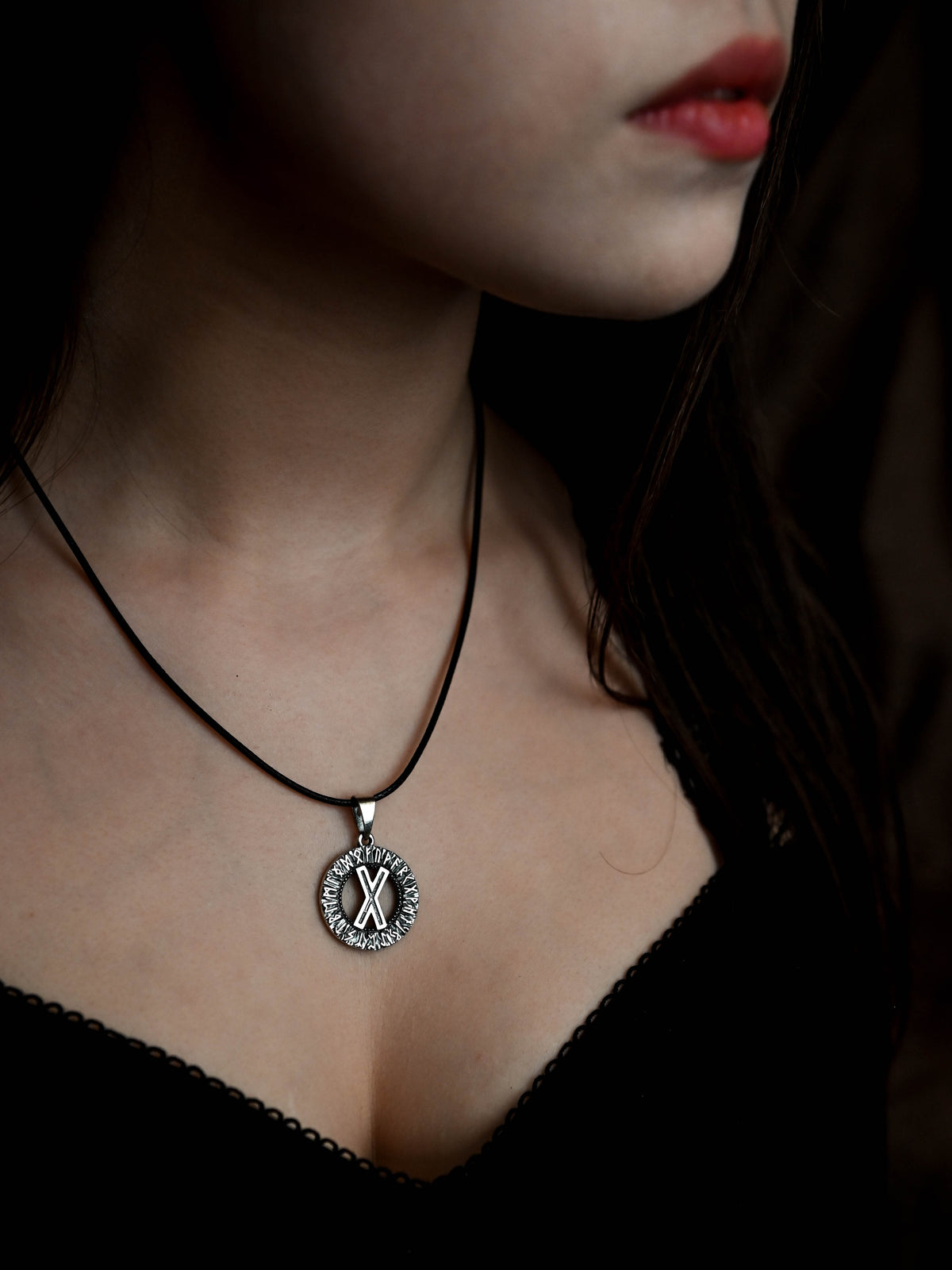 Gebo Rune Amulet, Elder Futhark, Sterling Silver 925 — Viking & Norse Symbol Pendant