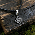 Makosh Amulet, Sterling Silver 925 — Slavic Symbol Pendant