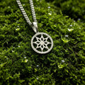 Alatyr Amulet, Sterling Silver 925 — Slavic Symbol Pendant