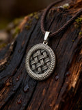 Sown Field Amulet in Wheat Ears, Sterling Silver 925 — Pendant